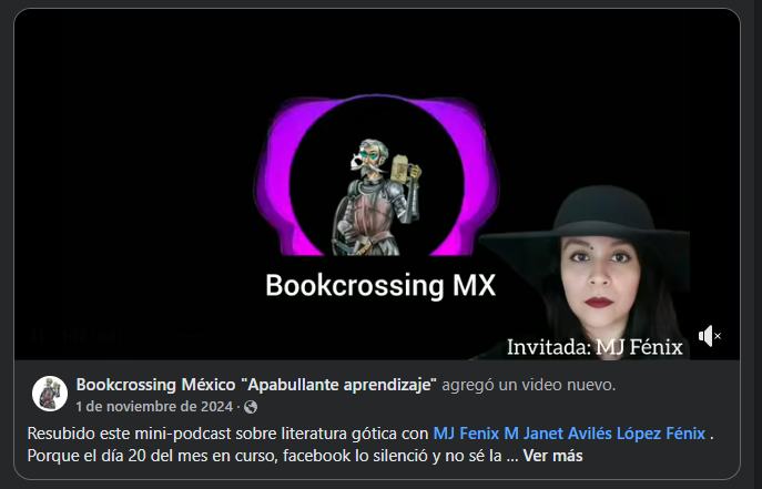 Charla literaria con Robin de "Bookcrossing MX"